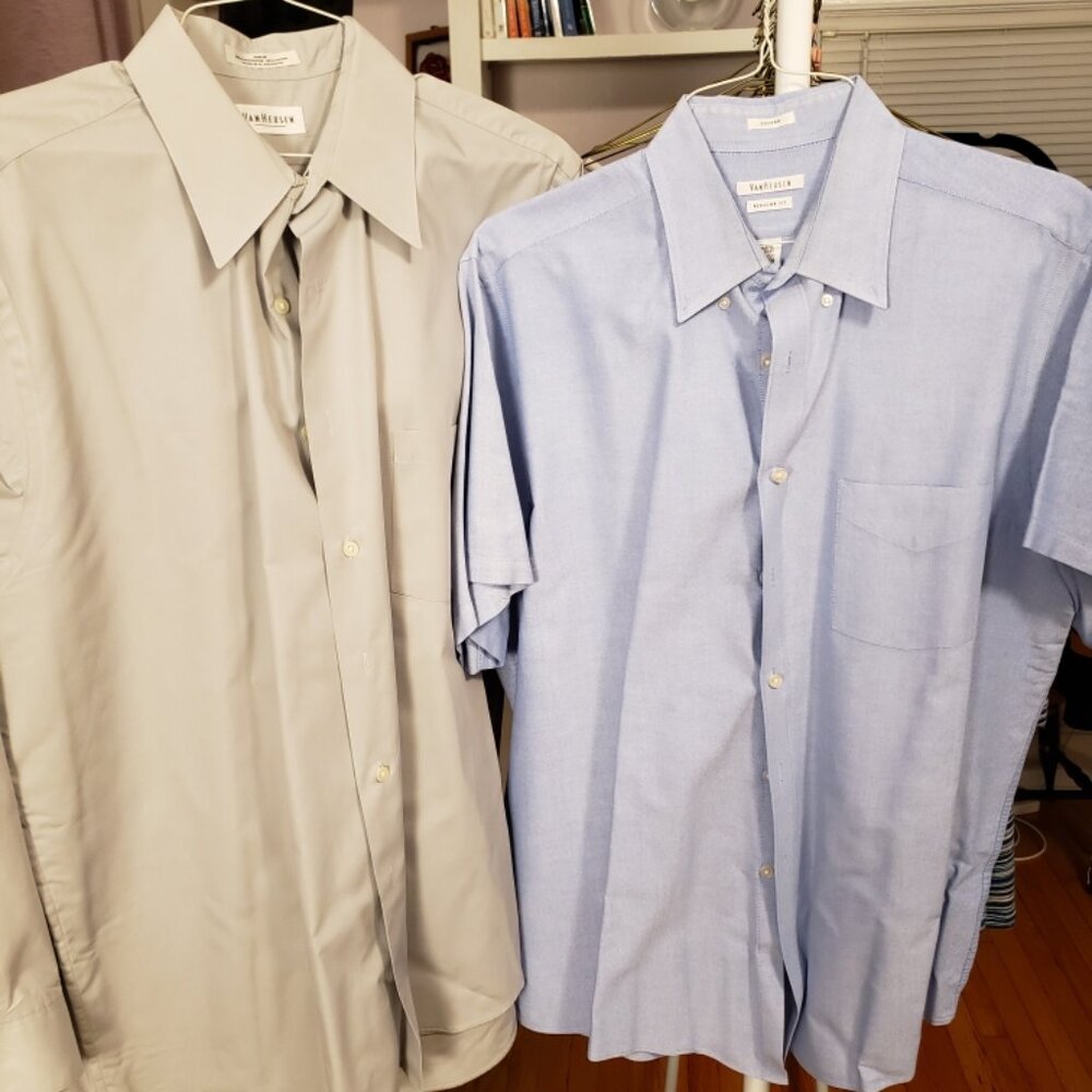 BOGO: TWO VAn Heusen Shirts